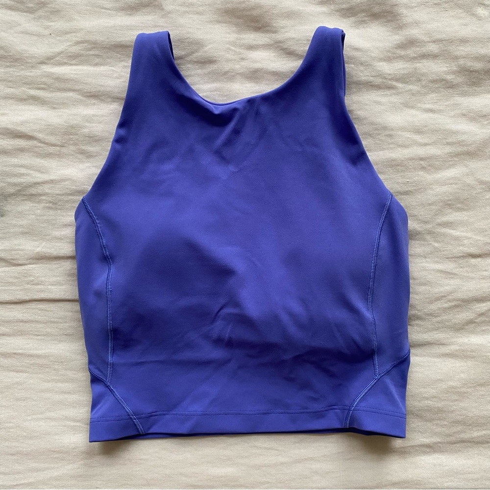 Lululemon Align Tank High Neck in Charged Indigo size 2